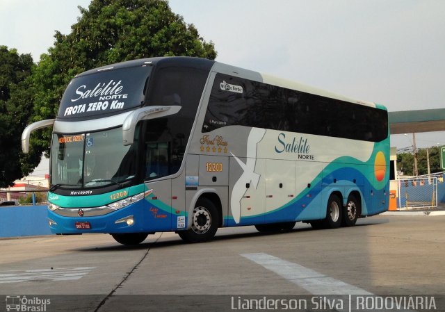Expresso Satélite Norte 12200 na cidade de Goiânia, Goiás, Brasil, por Lyanderson Silva. Número da foto: #3722753.