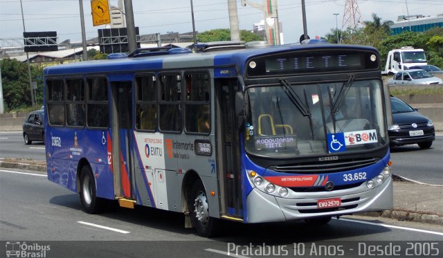Guarulhos Transportes 33.652 na cidade de São Paulo, São Paulo, Brasil, por Cristiano Soares da Silva. Número da foto: #3722827.