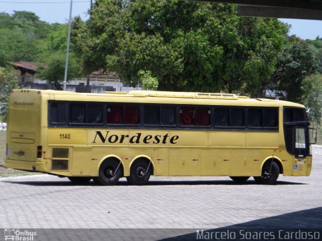 Viação Nordeste 1140 na cidade de João Pessoa, Paraíba, Brasil, por Marcelo Soares Cardoso. Número da foto: #3723479.