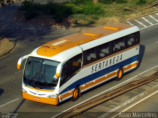 Viação Sertaneja 690 na cidade de Belo Horizonte, Minas Gerais, Brasil, por Adão Raimundo Marcelino. ID da foto: 3723646.