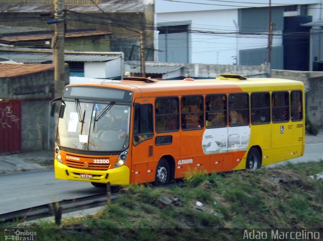 Transvia Transporte Coletivo 32200 na cidade de Belo Horizonte, Minas Gerais, Brasil, por Adão Raimundo Marcelino. ID da foto: 3723750.