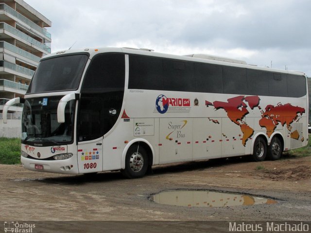 Mariotur Transporte e Turismo Ltda. 1080 na cidade de Angra dos Reis, Rio de Janeiro, Brasil, por Mateus Machado. ID da foto: 3726155.