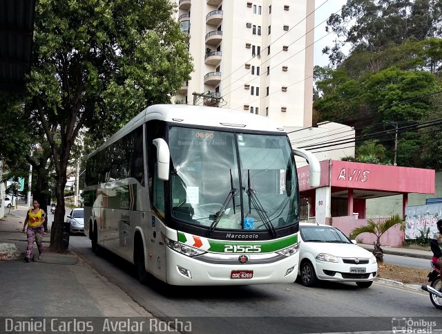 Cia. São Geraldo de Viação 21525 na cidade de Cachoeiro de Itapemirim, Espírito Santo, Brasil, por Daniel Carlos  Avelar Rocha. Número da foto: #3725099.