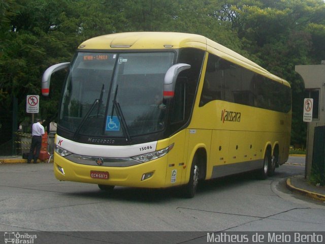 Kaissara - Viação Caiçara 15086 na cidade de São Paulo, São Paulo, Brasil, por Matheus de Melo Bento. ID da foto: 3726304.