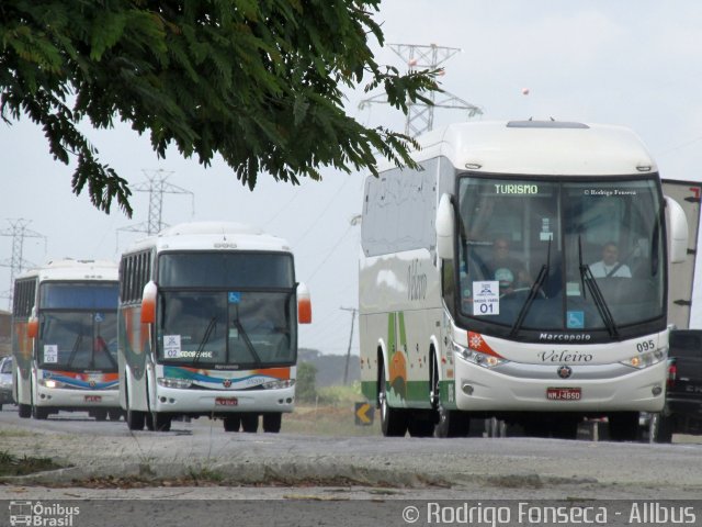 Auto Viação Veleiro 095 na cidade de Messias, Alagoas, Brasil, por Rodrigo Fonseca. Número da foto: #3725251.