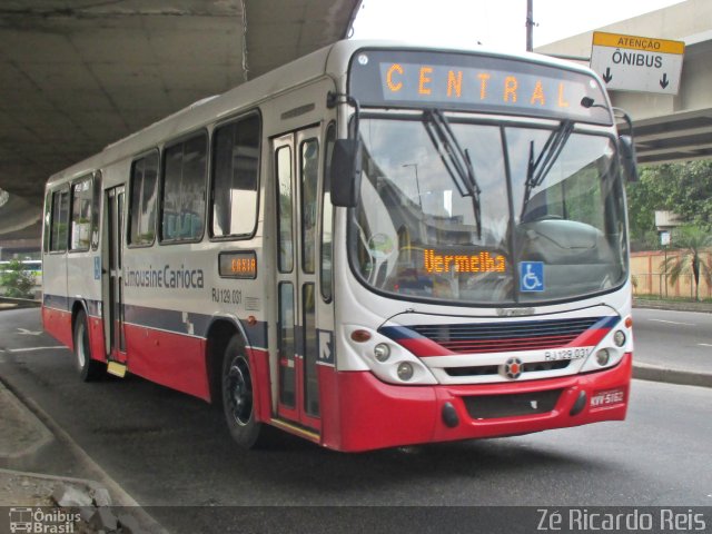 Empresa de Transportes Limousine Carioca RJ 129.031 na cidade de Rio de Janeiro, Rio de Janeiro, Brasil, por Zé Ricardo Reis. Número da foto: #3724633.