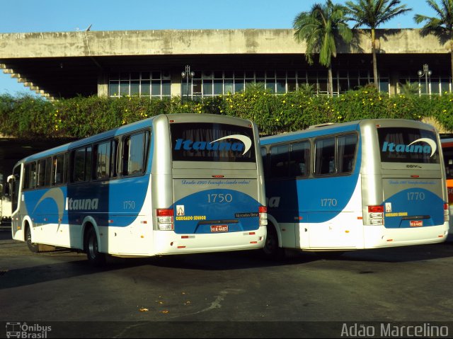 Viação Itaúna 1750 na cidade de Belo Horizonte, Minas Gerais, Brasil, por Adão Raimundo Marcelino. ID da foto: 3726046.