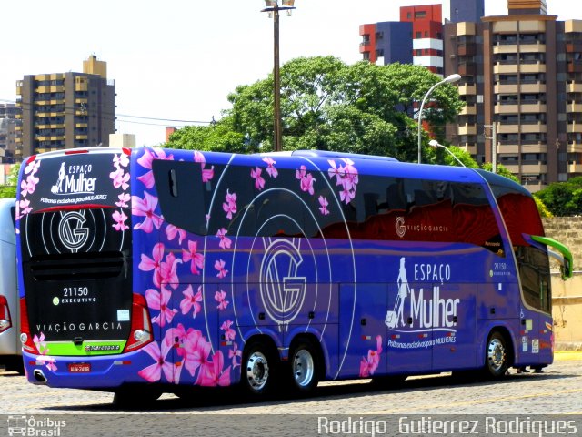 Viação Garcia 21150 na cidade de Maringá, Paraná, Brasil, por Rodrigo  Gutierrez Rodrigues. ID da foto: 3725458.