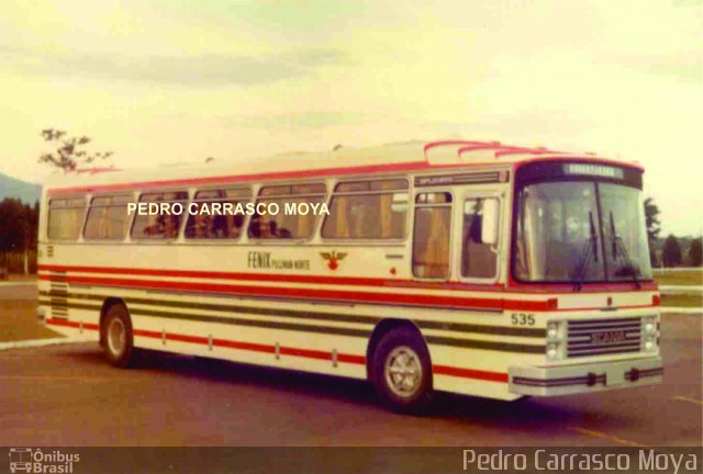 Fenix Pullman Internacional 535 na cidade de Joinville, Santa Catarina, Brasil, por Pedro Carrasco Moya. Número da foto: #3725864.