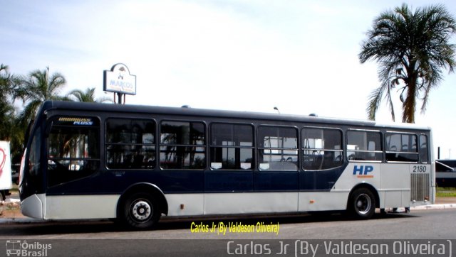 HP Transportes Coletivos 2180 na cidade de Goiânia, Goiás, Brasil, por Carlos Júnior. Número da foto: #3725209.