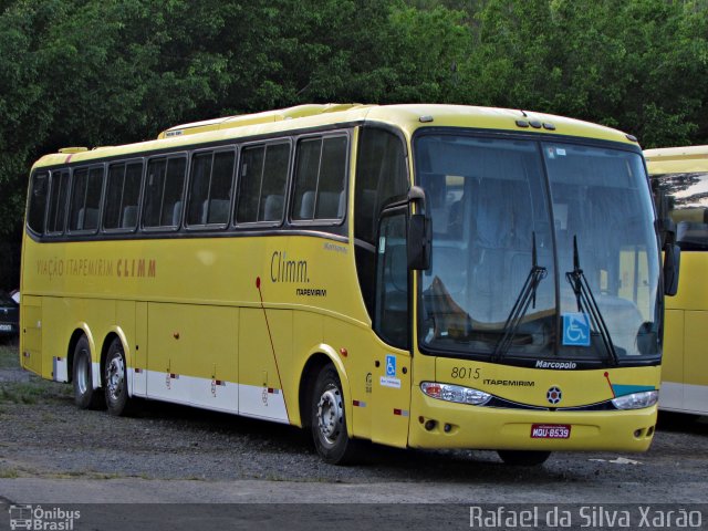 Viação Itapemirim 8015 na cidade de Paraíba do Sul, Rio de Janeiro, Brasil, por Rafael da Silva Xarão. Número da foto: #3728113.