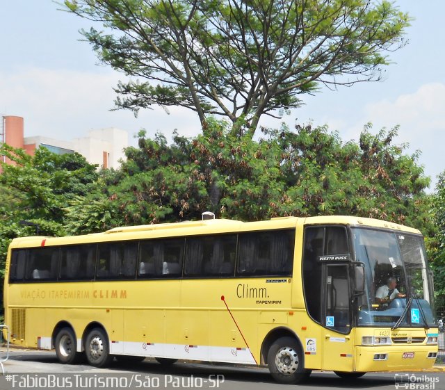 Viação Itapemirim 44201 na cidade de São Paulo, São Paulo, Brasil, por Fábio Araújo Pinto. Número da foto: #3726707.