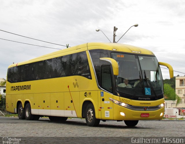 Viação Itapemirim 60517 na cidade de Balneário Camboriú, Santa Catarina, Brasil, por Guilherme Alisson. Número da foto: #3728311.