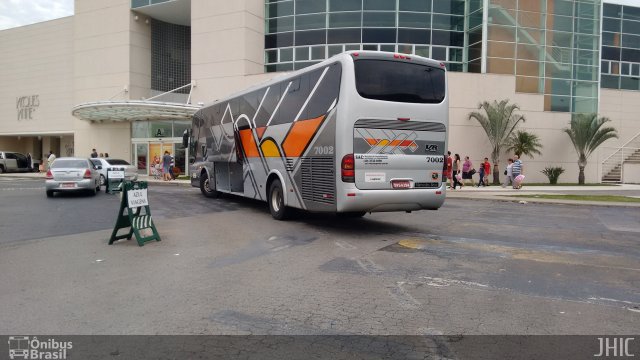 VB Transportes e Turismo 7002 na cidade de Sorocaba, São Paulo, Brasil, por Thais Muller. ID da foto: 3727853.