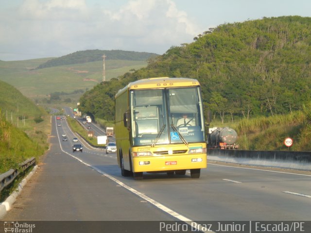 Viação Itapemirim 44029 na cidade de Escada, Pernambuco, Brasil, por Pedro Francisco Junior. ID da foto: 3727733.