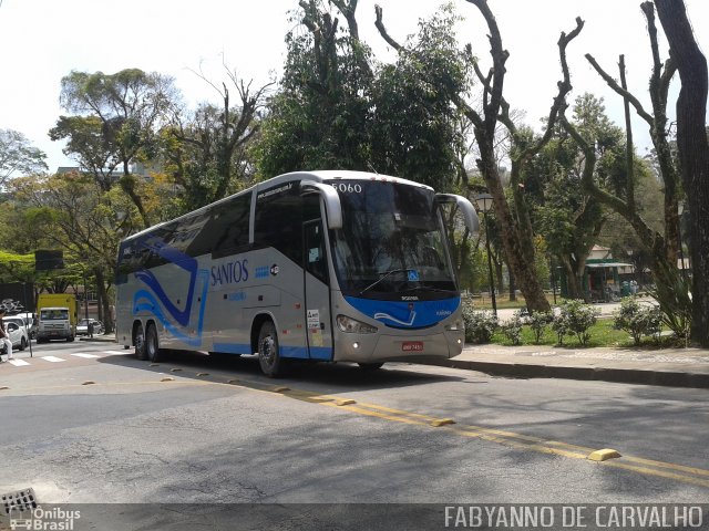 Santos Turismo 5060 na cidade de Petrópolis, Rio de Janeiro, Brasil, por Fabiano Magalhaes. ID da foto: 3727691.