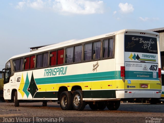 Viação Transpiauí 463 na cidade de Teresina, Piauí, Brasil, por João Victor. ID da foto: 3727663.