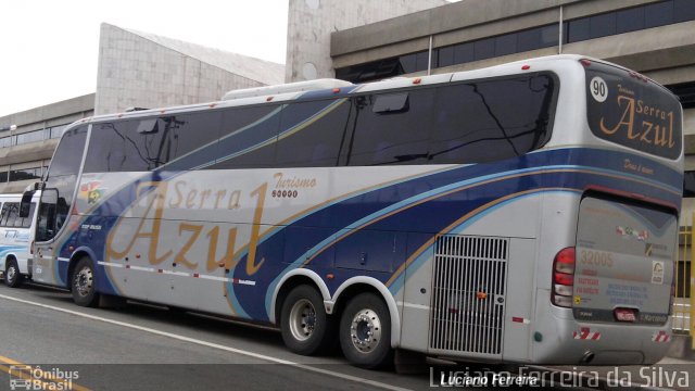 Serra Azul Turismo 32005 na cidade de São Paulo, São Paulo, Brasil, por Luciano Ferreira da Silva. ID da foto: 3727901.