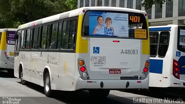 Auto Viação Alpha A48083 na cidade de Rio de Janeiro, Rio de Janeiro, Brasil, por Guilherme Morais. ID da foto: 3727676.