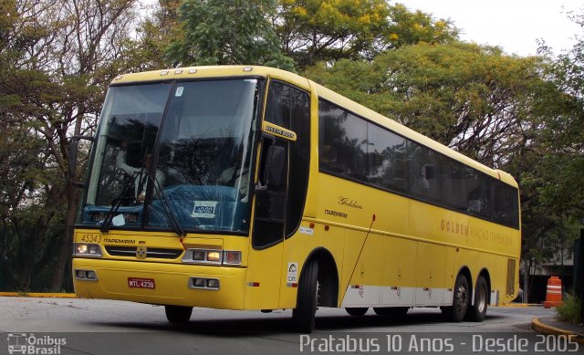 Viação Itapemirim 45343 na cidade de São Paulo, São Paulo, Brasil, por Cristiano Soares da Silva. ID da foto: 3726708.