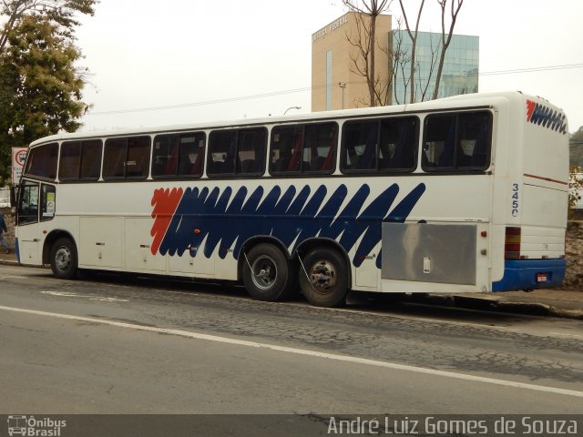 Ônibus Particulares 3450 na cidade de Juiz de Fora, Minas Gerais, Brasil, por André Luiz Gomes de Souza. ID da foto: 3727496.