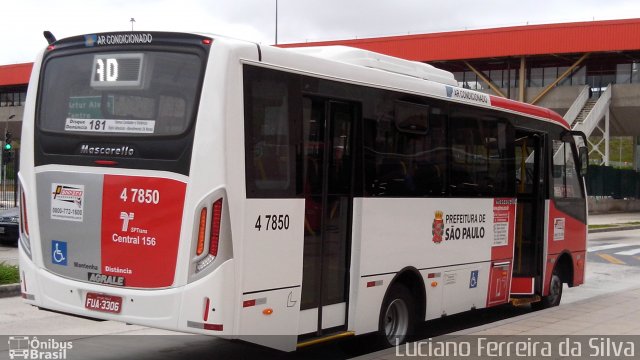 Pêssego Transportes 4 7850 na cidade de São Paulo, São Paulo, Brasil, por Luciano Ferreira da Silva. ID da foto: 3730469.