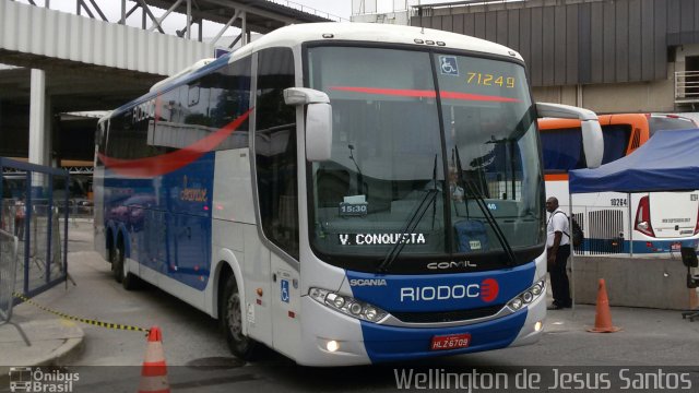 Viação Riodoce 71249 na cidade de Rio de Janeiro, Rio de Janeiro, Brasil, por Wellington de Jesus Santos. Número da foto: #3729405.