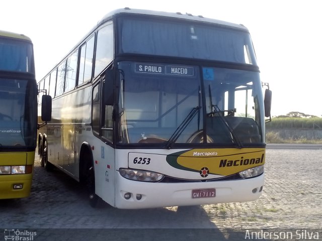 Viação Nacional 6253 na cidade de Messias, Alagoas, Brasil, por Anderson Silva. Número da foto: #3729077.