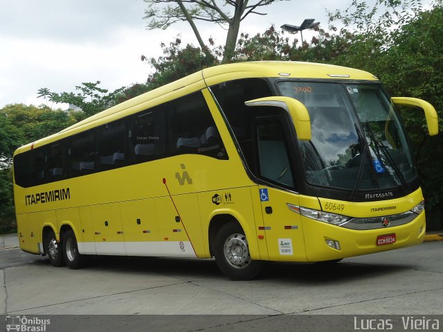 Viação Itapemirim 60649 na cidade de São Paulo, São Paulo, Brasil, por Lucas Vieira. ID da foto: 3730683.