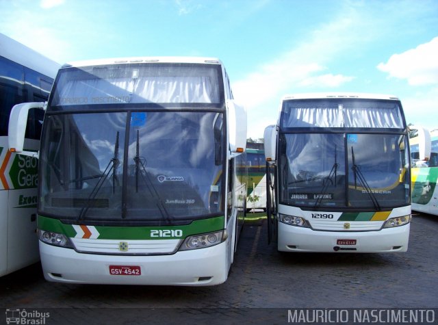 Empresa Gontijo de Transportes 12190 na cidade de Belo Horizonte, Minas Gerais, Brasil, por Maurício Nascimento. ID da foto: 3730787.