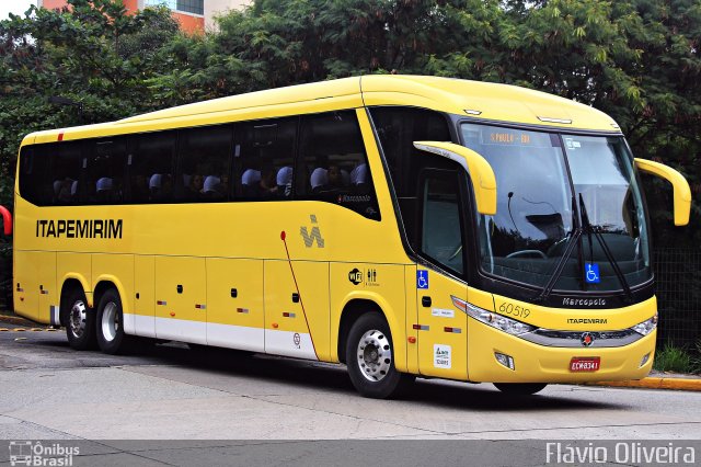 Viação Itapemirim 60519 na cidade de São Paulo, São Paulo, Brasil, por Flávio Oliveira. ID da foto: 3732815.