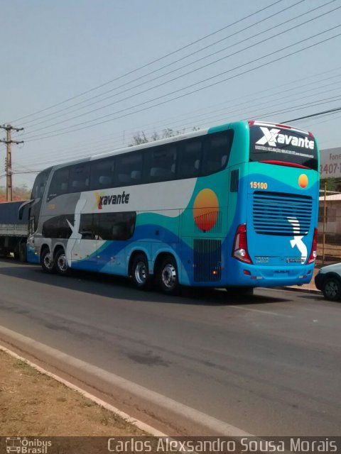 Viação Xavante 15100 na cidade de Barra do Garças, Mato Grosso, Brasil, por Carlos Alexsandro Sousa Morais. Número da foto: #3731241.
