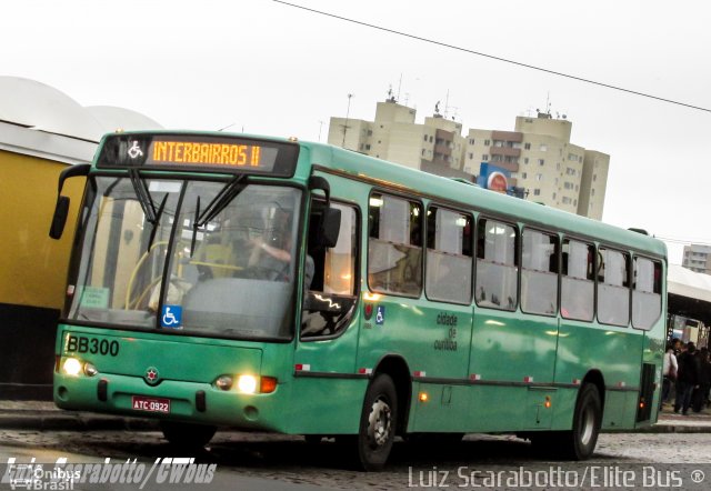 Transporte Coletivo Glória BB300 na cidade de Curitiba, Paraná, Brasil, por Luiz Scarabotto . ID da foto: 3733207.