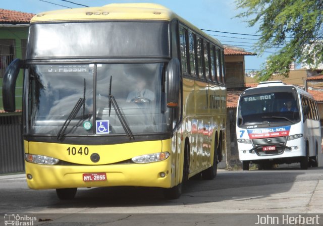 Viação Nordeste 1040 na cidade de Natal, Rio Grande do Norte, Brasil, por John Herbert. Número da foto: #3733127.