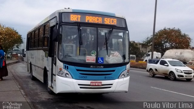Auto Viação Três Amigos C44569 na cidade de Rio de Janeiro, Rio de Janeiro, Brasil, por Paulo Vitor Lima. Número da foto: #3731895.