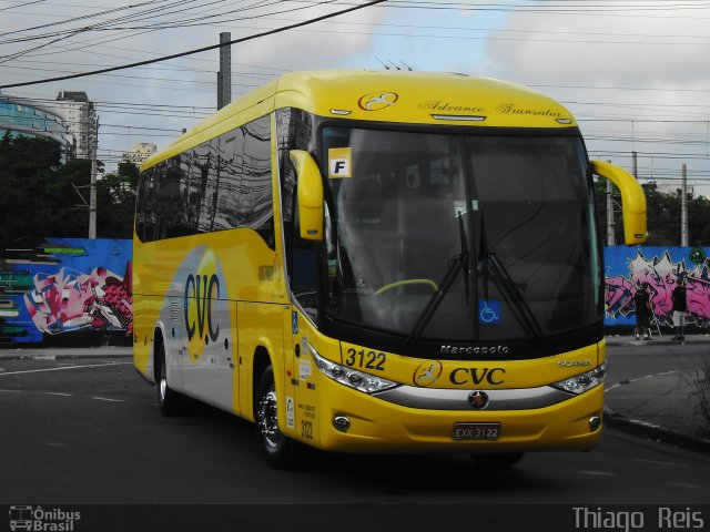 CVC Turismo 3122 na cidade de São Paulo, São Paulo, Brasil, por Thiago  Reis. Número da foto: #3731379.