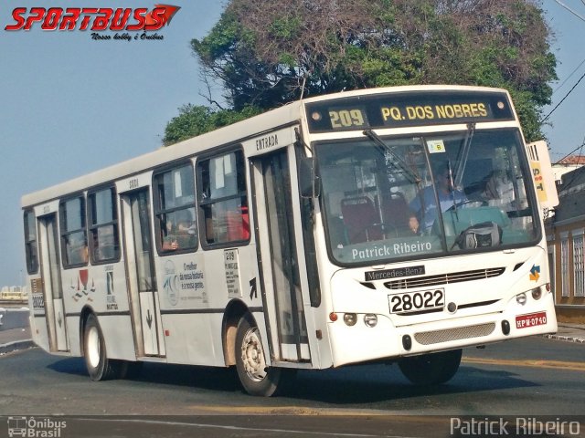 Autoviaria Matos 28-022 na cidade de São Luís, Maranhão, Brasil, por Patrick Ribeiro. Número da foto: #3735151.