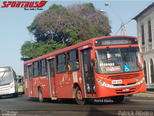 Viação Pelé 58-026 na cidade de São Luís, Maranhão, Brasil, por Patrick Ribeiro. Número da foto: #3735218.