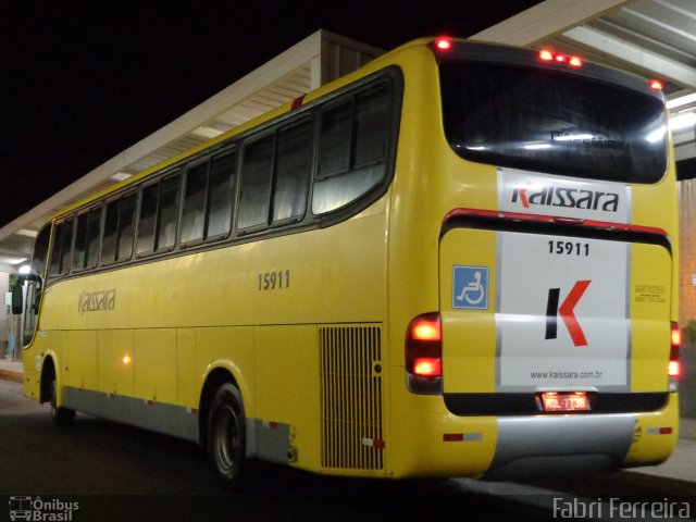 Kaissara - Viação Caiçara 15911 na cidade de Belo Horizonte, Minas Gerais, Brasil, por Fabri Ferreira. Número da foto: #3734424.