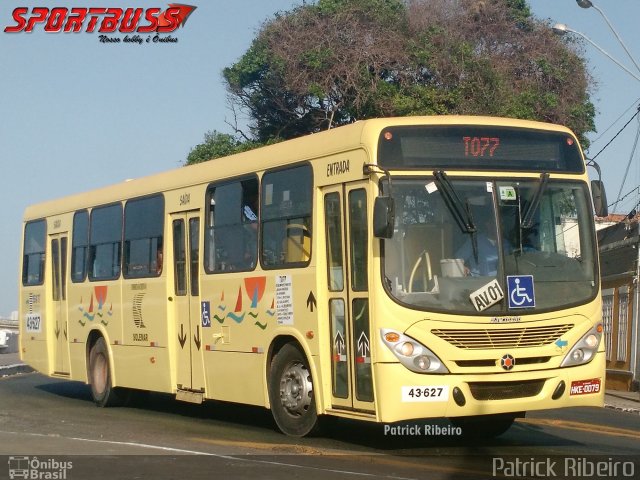 Solemar Expresso 43-627 na cidade de São Luís, Maranhão, Brasil, por Patrick Ribeiro. Número da foto: #3735206.