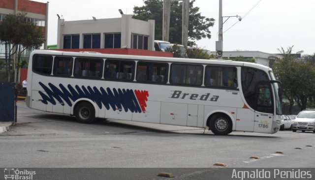 Breda Transportes e Serviços 1786 na cidade de São Bernardo do Campo, São Paulo, Brasil, por Agnaldo Penides. ID da foto: 3735379.