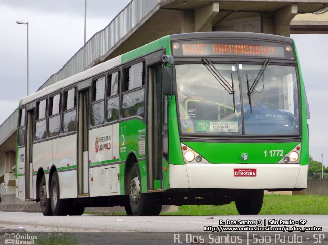 Viação Santa Brígida 1 1772 na cidade de São Paulo, São Paulo, Brasil, por Rafael Santos. Número da foto: #3737105.