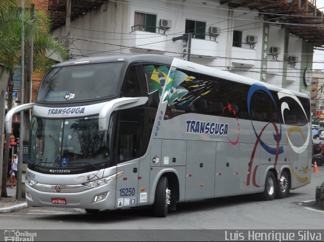 Transguga Transportes e Turismo 15250 na cidade de Aparecida, São Paulo, Brasil, por Luis Henrique Silva. Número da foto: #3736489.