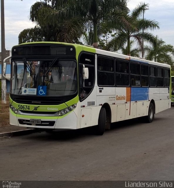 Rápido Araguaia 50674 na cidade de Aparecida de Goiânia, Goiás, Brasil, por Lyanderson Silva. Número da foto: #3735531.