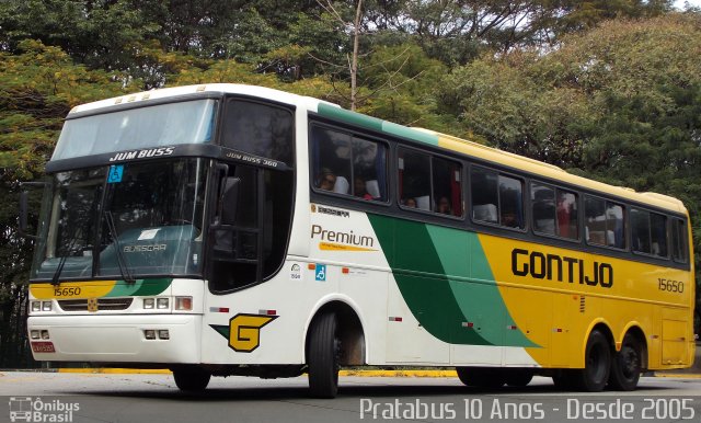 Empresa Gontijo de Transportes 15650 na cidade de São Paulo, São Paulo, Brasil, por Cristiano Soares da Silva. ID da foto: 3736600.