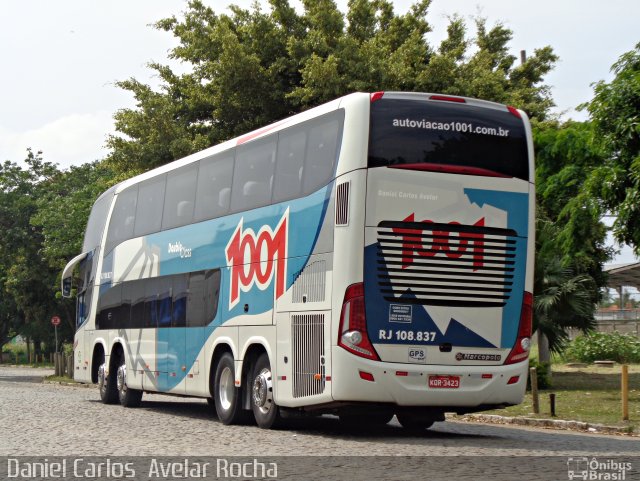 Auto Viação 1001 RJ 108.837 na cidade de Campos dos Goytacazes, Rio de Janeiro, Brasil, por Daniel Carlos  Avelar Rocha. Número da foto: #3680579.