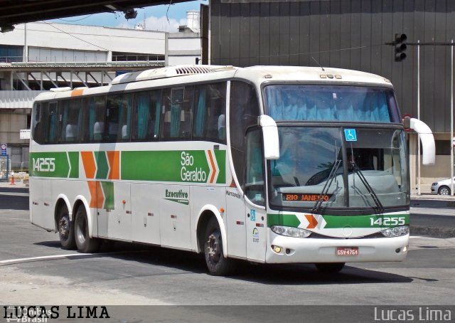 Cia. São Geraldo de Viação 14255 na cidade de Rio de Janeiro, Rio de Janeiro, Brasil, por Lucas Lima. Número da foto: #3680222.