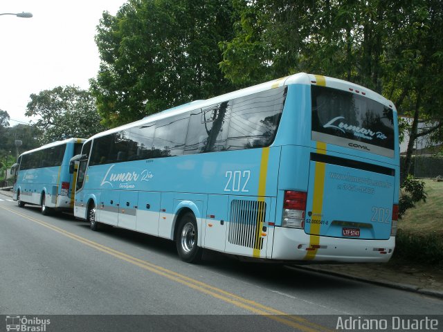 Lumar Rio Turismo 202 na cidade de Petrópolis, Rio de Janeiro, Brasil, por Adriano Duarte. Número da foto: #3680101.