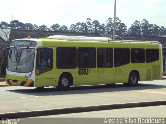 GRUAirport 29 na cidade de Guarulhos, São Paulo, Brasil, por Alex da Silva Rodrigues. Número da foto: #3680631.