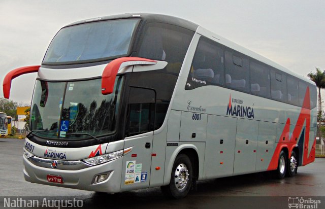 Expresso Maringá 6001 na cidade de Londrina, Paraná, Brasil, por Nathan Augusto. Número da foto: #3679614.